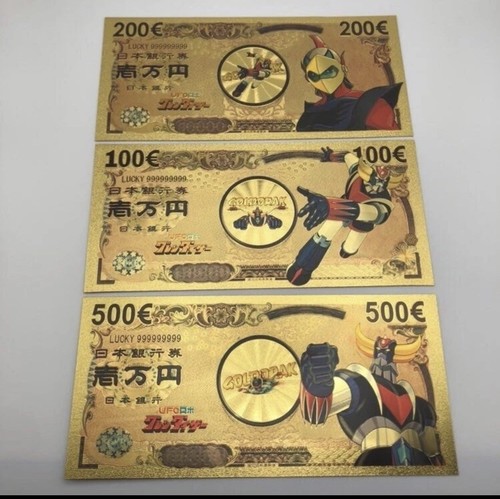 Set banconote grendizer robot - banconote,