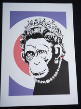 Banksy litografia 50x70 cm