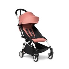 Passeggino BABYZEN YOYO2 Telaio Bianco + Rivestimento 6+ Colore Ginger