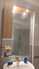 mobile bagno con specchio 0,86x 0,82 mobiletto 1,09x 0,82