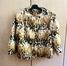 pelliccia ecologica corta multicolore MET