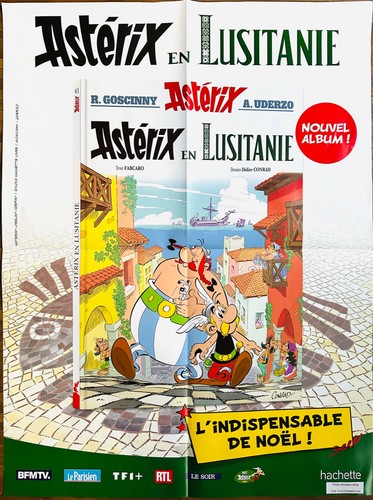 Affiche astérix en - affiche, bd