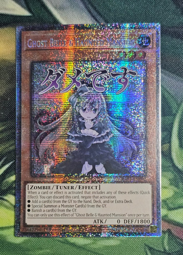 Yugioh tcg ghost belle - tcg,