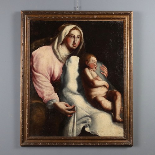 Dipinto antico madonna - dipinto,