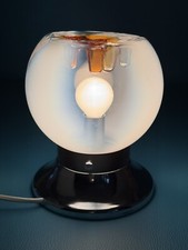 Lampada Da Tavolo Con Vetro Di