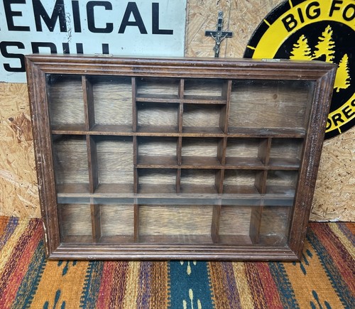Vetrina vintage legno 22 - legno,