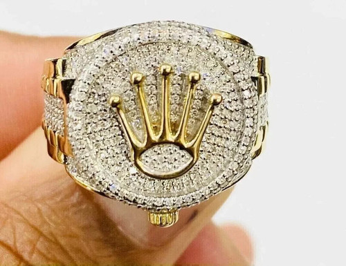 Anello uomo oro - uomo, in