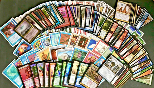 Lotto 100 carte mtg diverse - lotto,