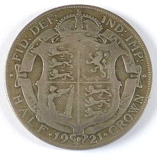 Halfcrown, (1/2 Crown)
