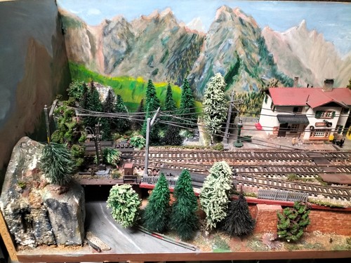 Grande plastico stazione - h0,