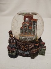 PALLA DI VETRO CON BRILLANTINI