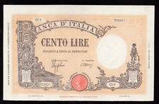 CENTO 100 LIRE BARBETTI GRANDE