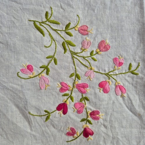 Vintage crochet embroidery - crochet,