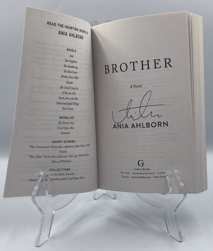 Ania ahlborn brother signed - ania,