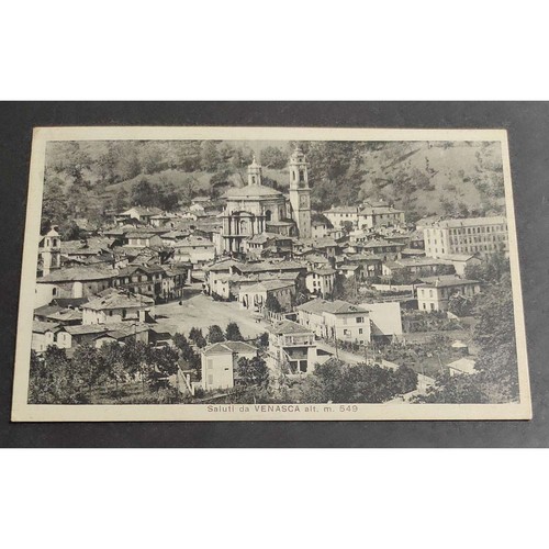 Cartolina saluti venasca - da,