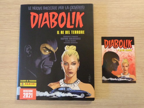 Album figurine cards diabolik - cards,