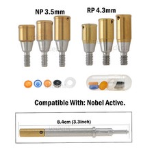 NP/RP Attacco conico rimovibile pilastro tappo maschio strumento nucleo per Nobe Locate