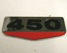 450 Side Cover Badge for HONDA