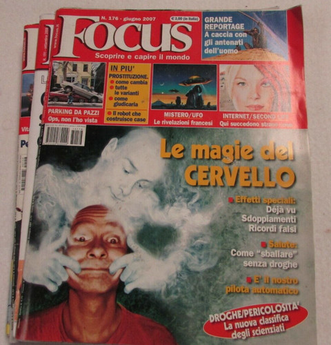 Focus rivista giornale 176 - focus,