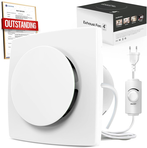 Aspiratore bagno 100mm con - bagno,