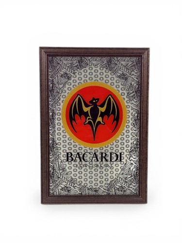 Bacardi pub bar wall art - bar,