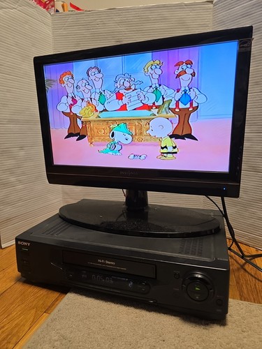 Sony slv 640hf vhs video - sony,