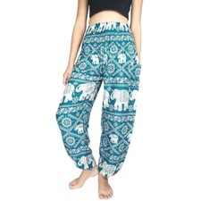 Pantaloni boho harem stampa