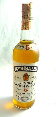 Vecchia bottiglia whisky - vecchia,