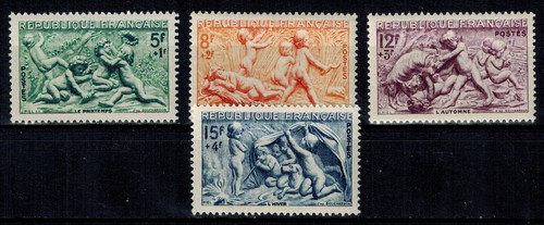 Serie francobolli francesi