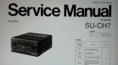 Technics panasonic ch7 - technics, su-ch7