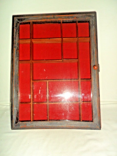 Vintage bacheca vetrinetta - bacheca,