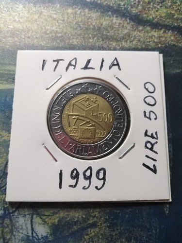 Italia moneta lire 500 - da,