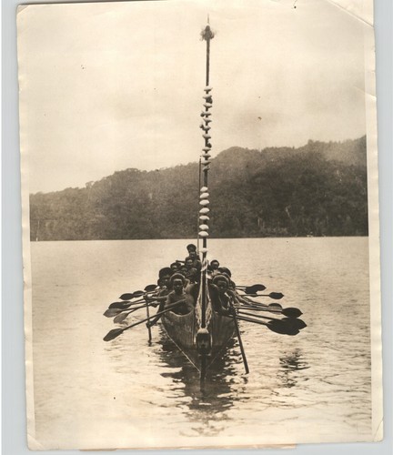 South sea islanders canoa - south, in