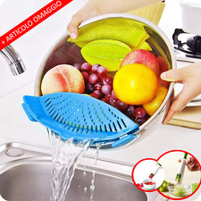 Colino scolapasta a scatto in