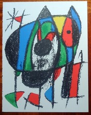 JOAN MIRO' litografia