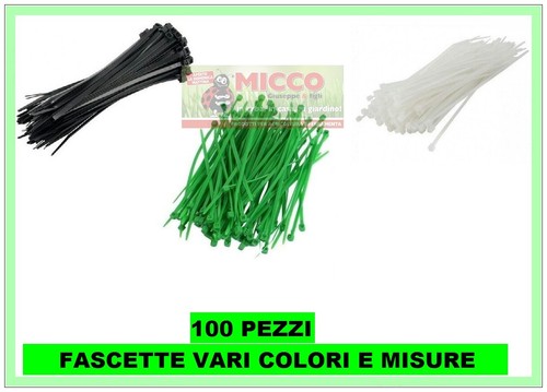 Fascette cablaggio plastica - fascette,