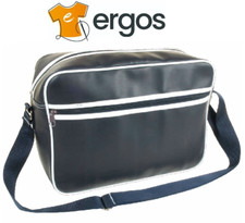 CARTELLA A TRACOLLA UNISEX IN SIMIL PELLE DUE SCOMPARTI borsa zainetto