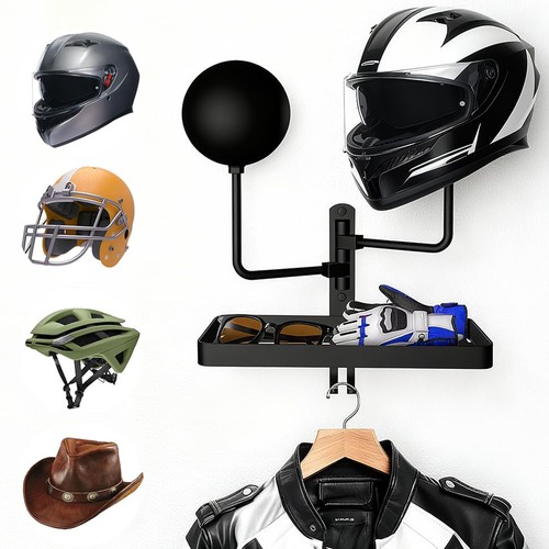 Supporto per casco parete - supporto,