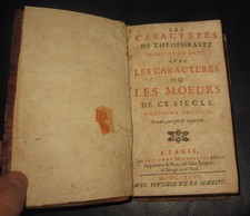 1696 La Bruyère Jean de  Les