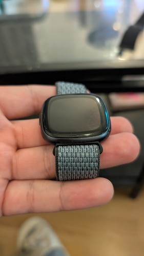 Fitbit versa nero - nero, +