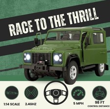Rastar 1:14 Land Rover Defender RC Telecomando Auto 2.4G 4 Ruote Sospensione