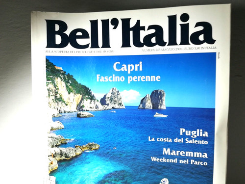 Rivista bell italia capri - bell'italia,