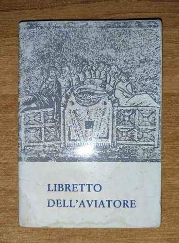 Libretto dell aviatore - libretto, dell'aviatore