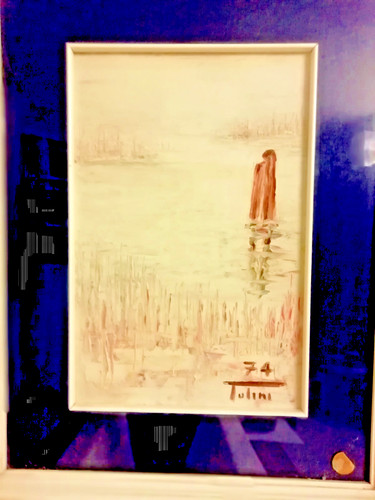 Quadro olio inverno in - -,
