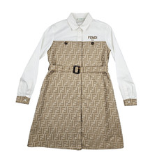 Vestito Camicia Monogramma