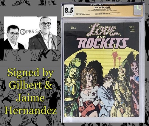 Love and rockets cgc 8 - rockets, 8.5