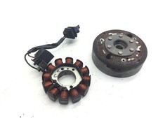 STATORE GENERATORE CAMPO MAGNETICO E VOLANO APRILIA SCARABEO 4T 100 2005 VA000