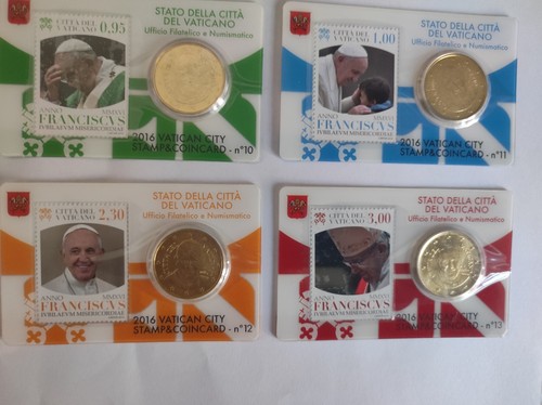 Stamp coin card vaticano - 4, stamp&coin