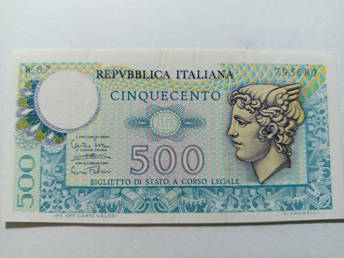 500 lire mercurio del 1974 - lire,