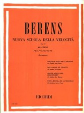 NUOVA SCUOLA DELLA VELOCITA' - OP. 61, 40 STUDI PER PIANOFORTE BERENS HERMANN